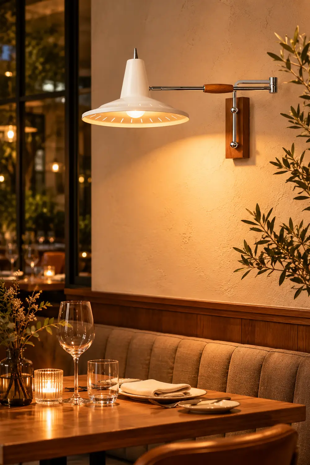 Paperclip Elbow Wall Lamp - Lumpaz