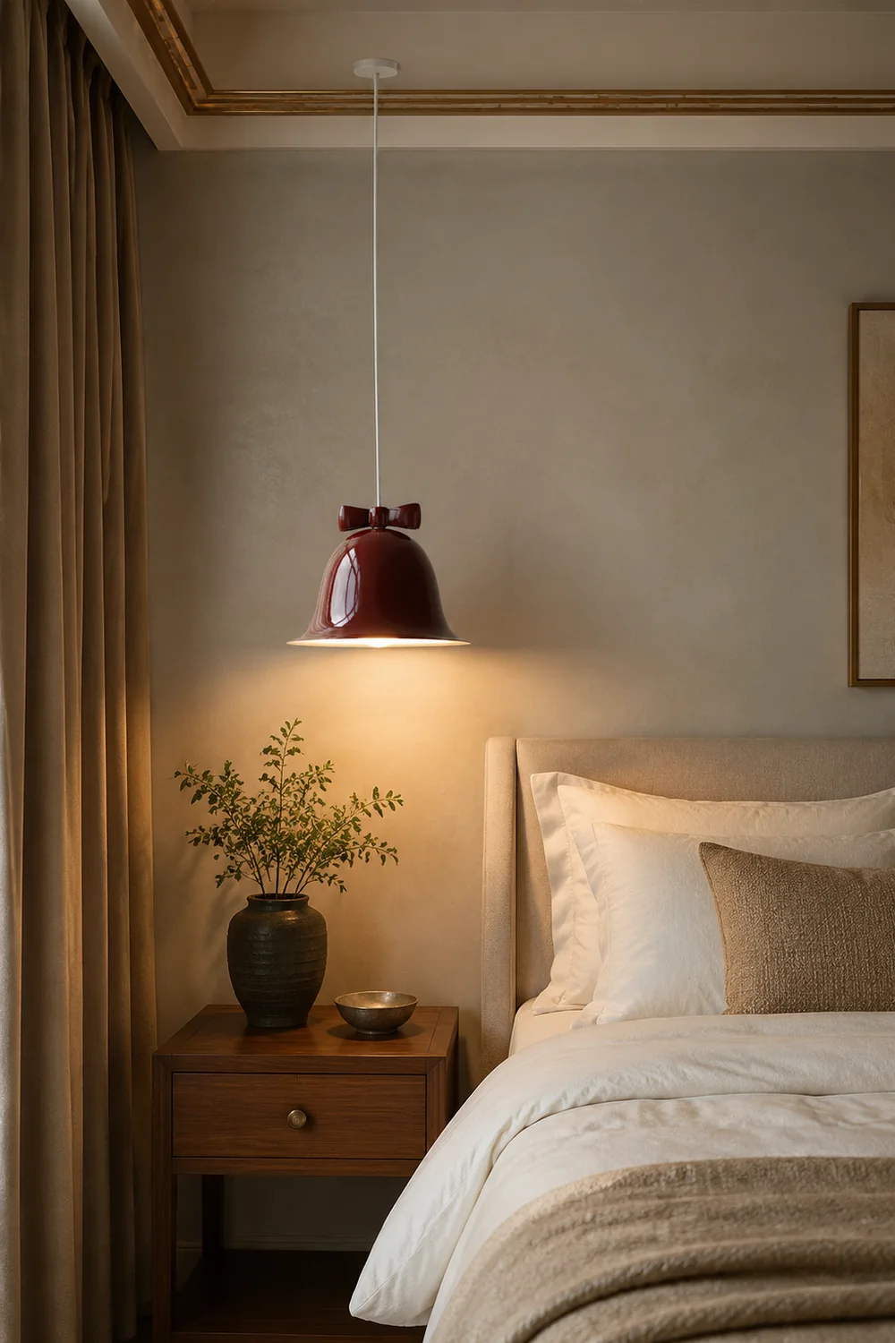 Bow Bell Pendant Lamp - Lumpaz