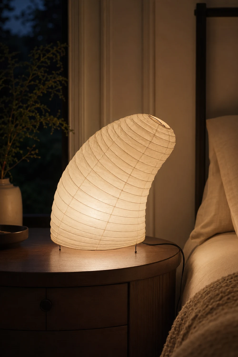 Washi Paper 13T Table Lamp - Lumpaz