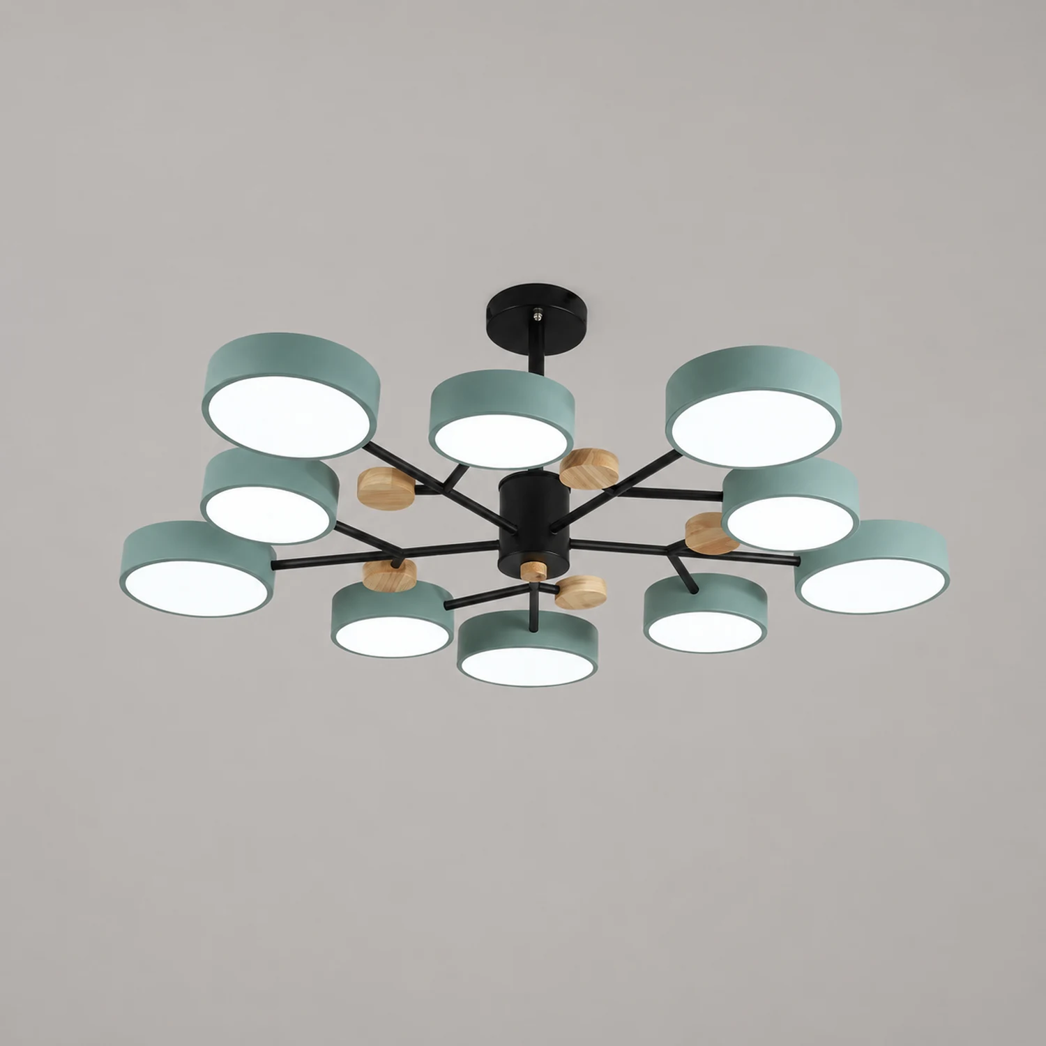Contemporary Acrylic LED Hanging Pendant Light - Lumpaz