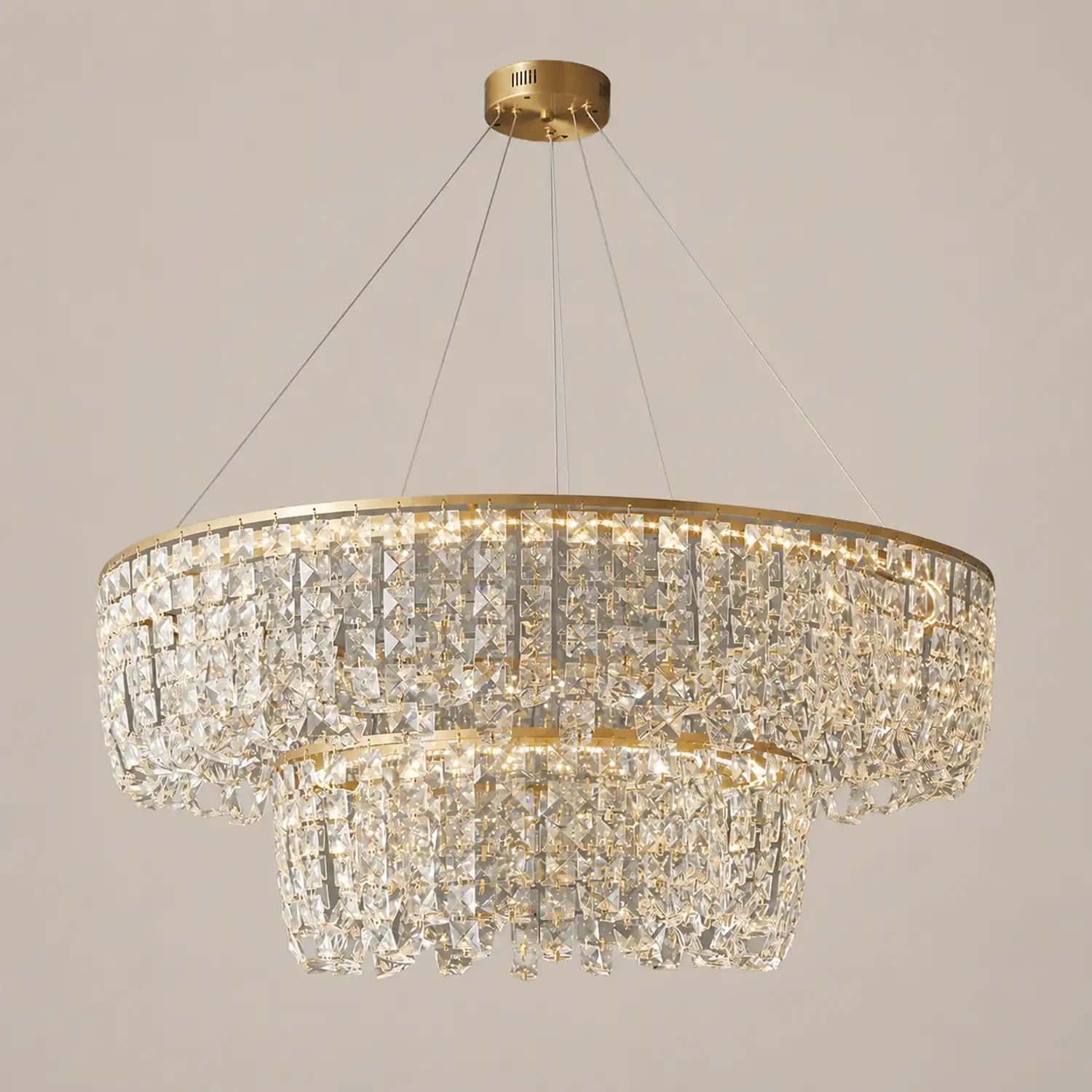 Emory Brass Chandelier - Lumpaz
