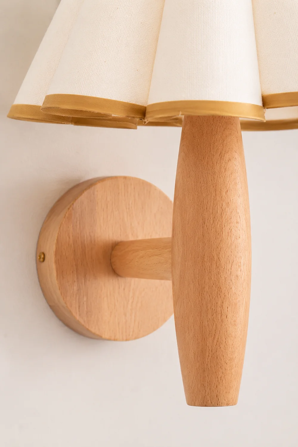 Vintage Fluted Plug In Wall Lamp - Lumpaz