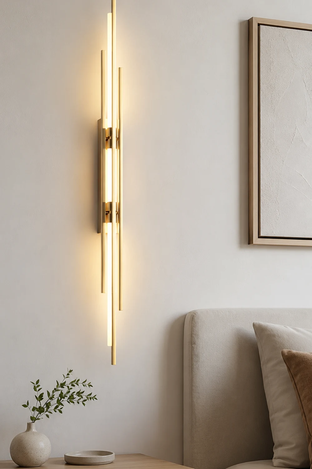 Brass Line Wall Lamp - Lumpaz