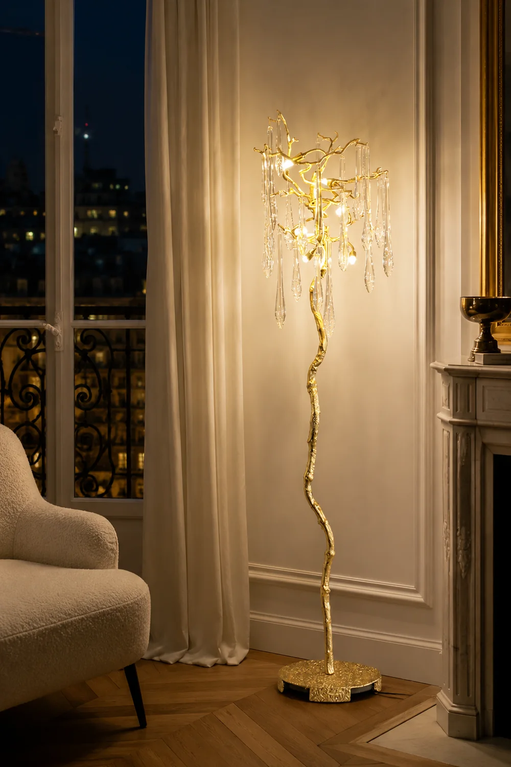 Aqua Babylonica Floor Lamp - Lumpaz