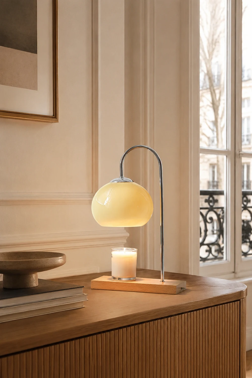 Pearl Candle Warmer Lamp - Lumpaz
