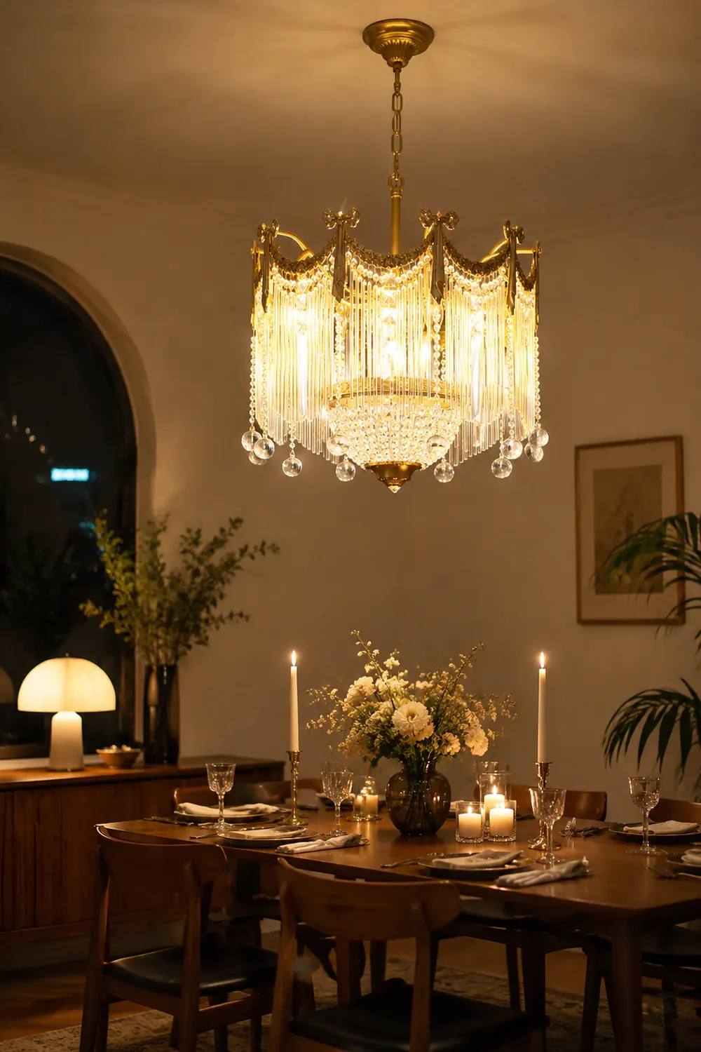 Palace Water Drop Chandelier - Lumpaz