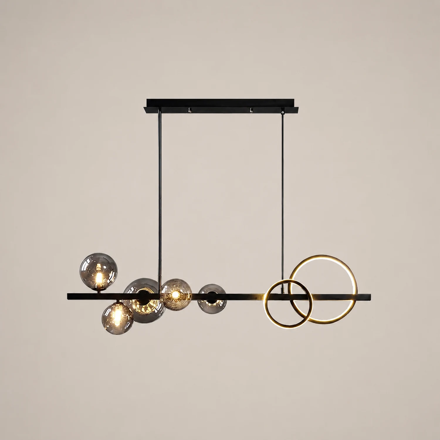Bubi Glass Chandelier - Lumpaz