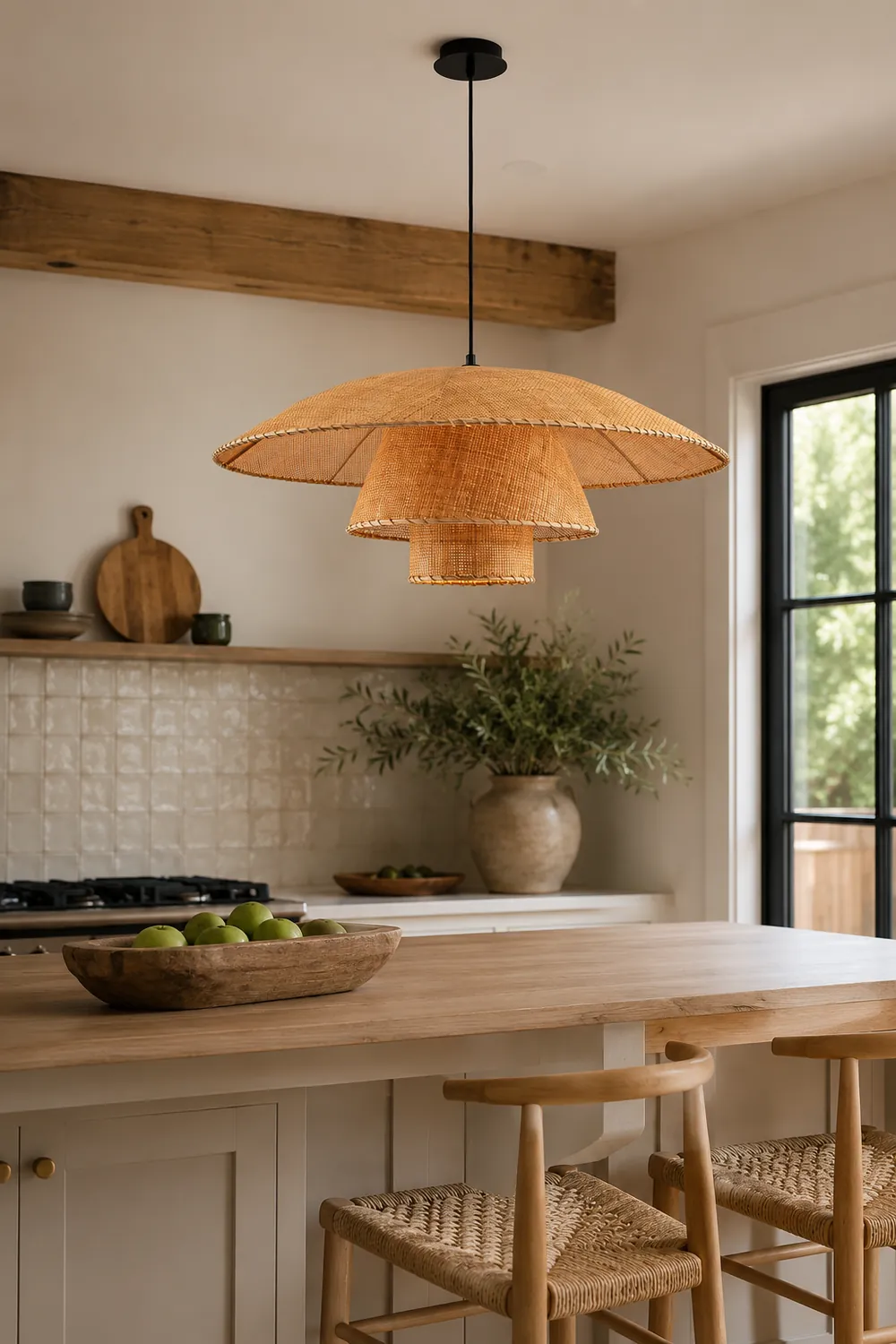 Lola Ratten Pendant Lamp - Lumpaz