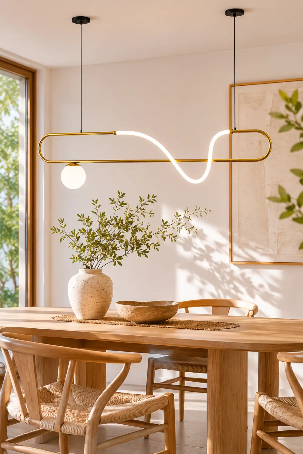 Kulgony Linear Chandelier - Lumpaz