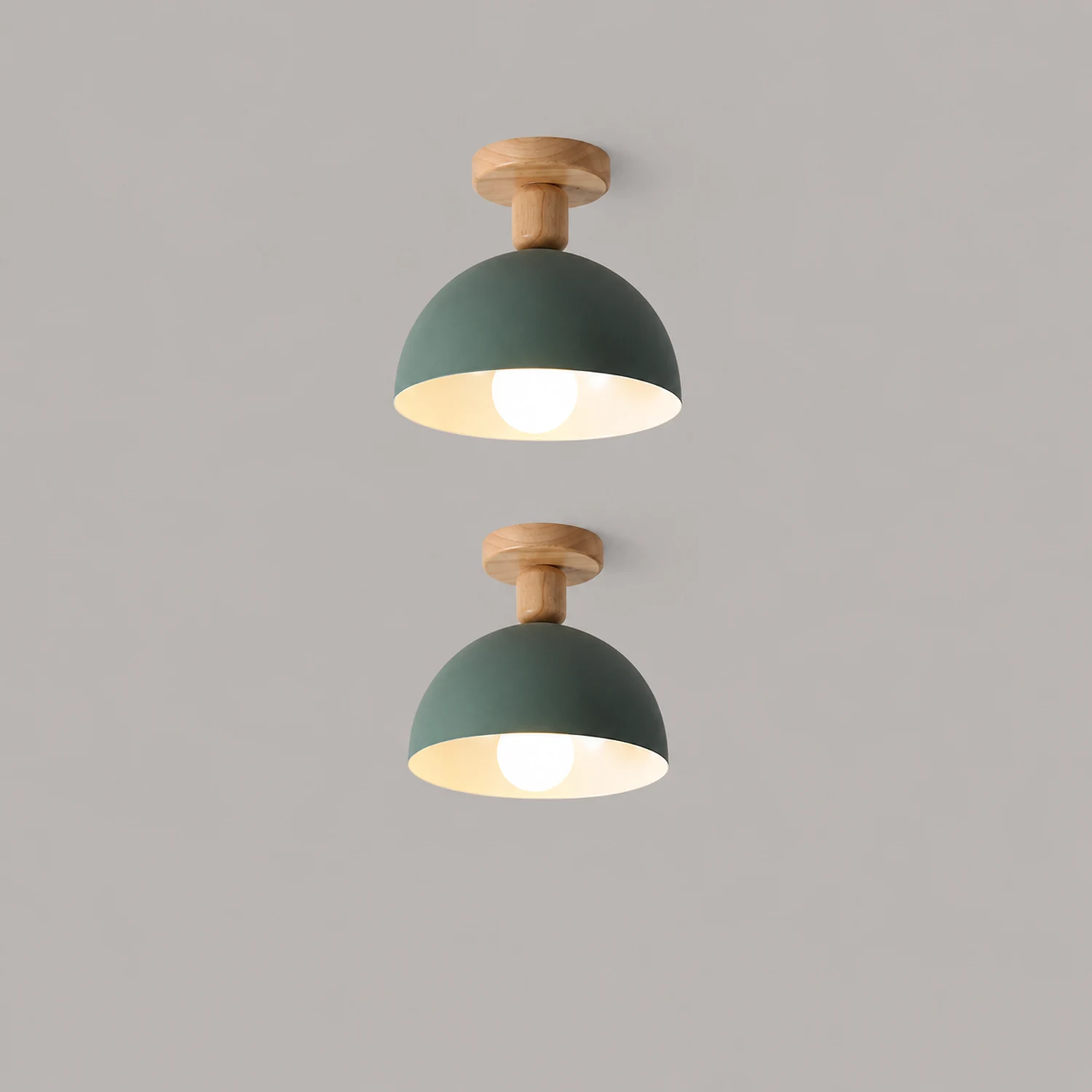 Scandinavian Simple Round Ceiling Light - Lumpaz