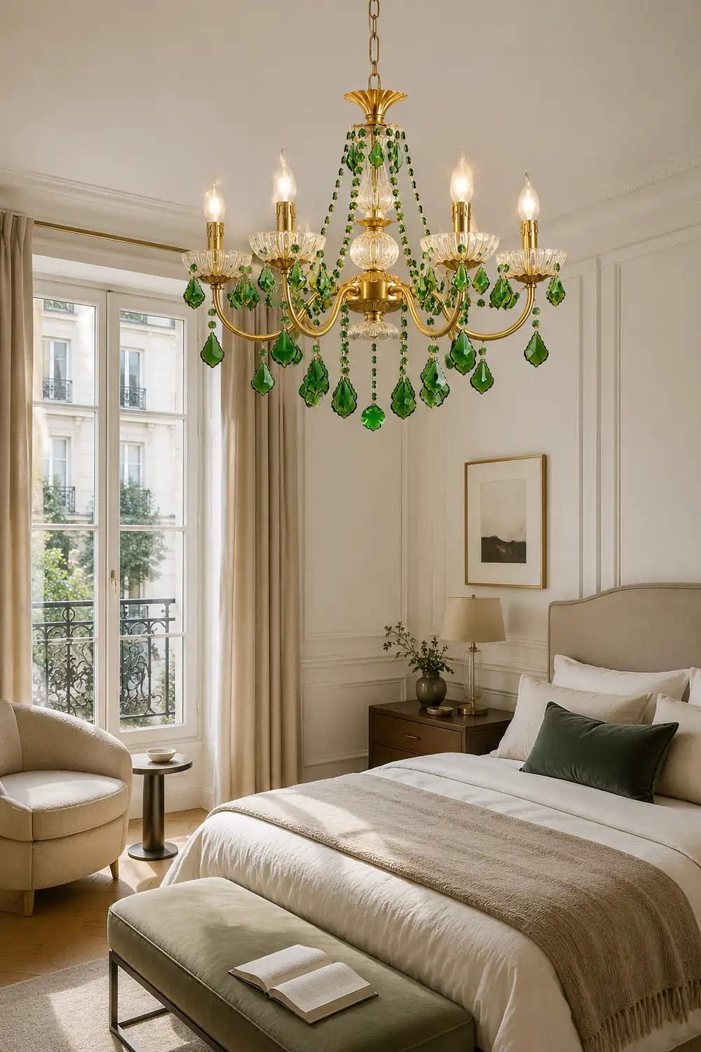 Magdalena Brass Chandelier - Lumpaz