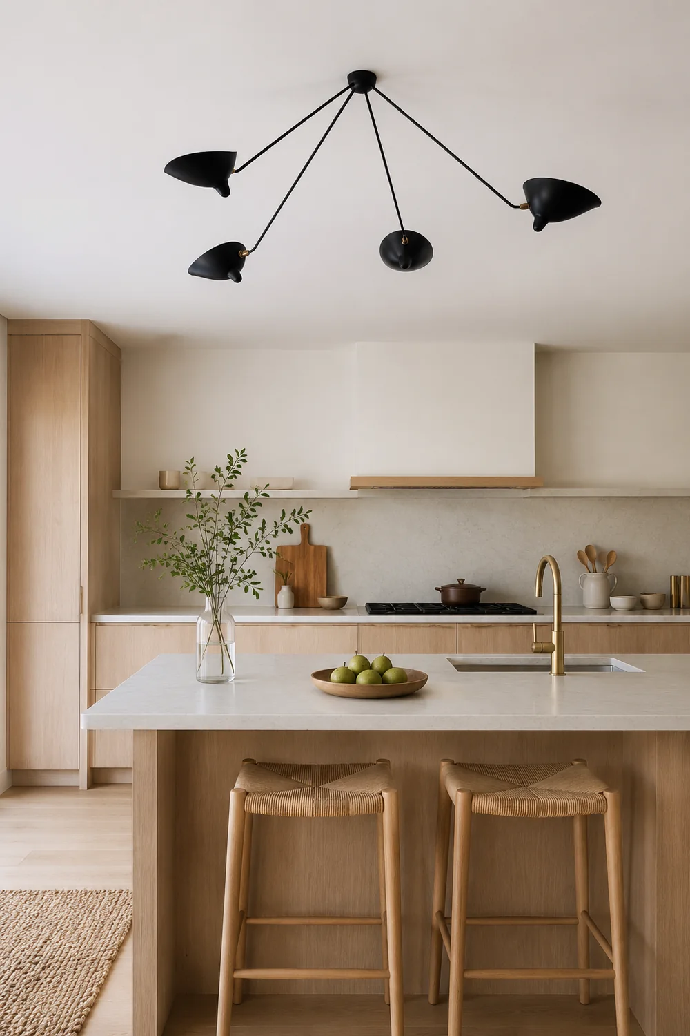 Serge Mouille Ceiling Lamp B - Lumpaz