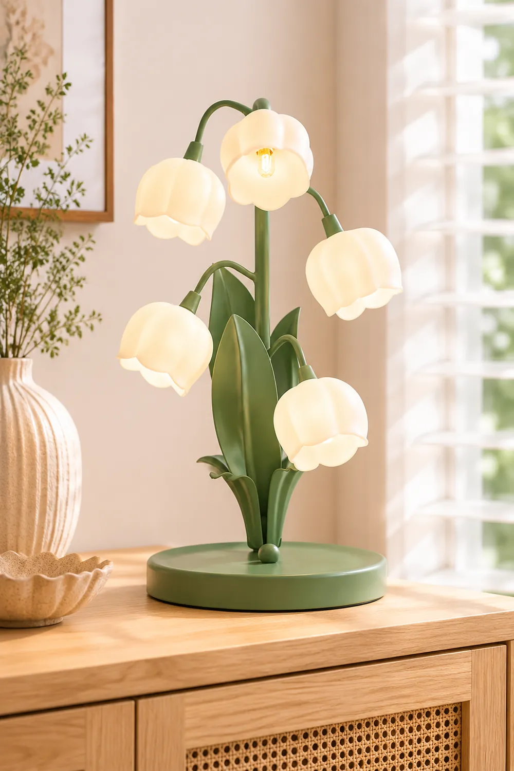 Bell Orchid Table Lamp - Lumpaz