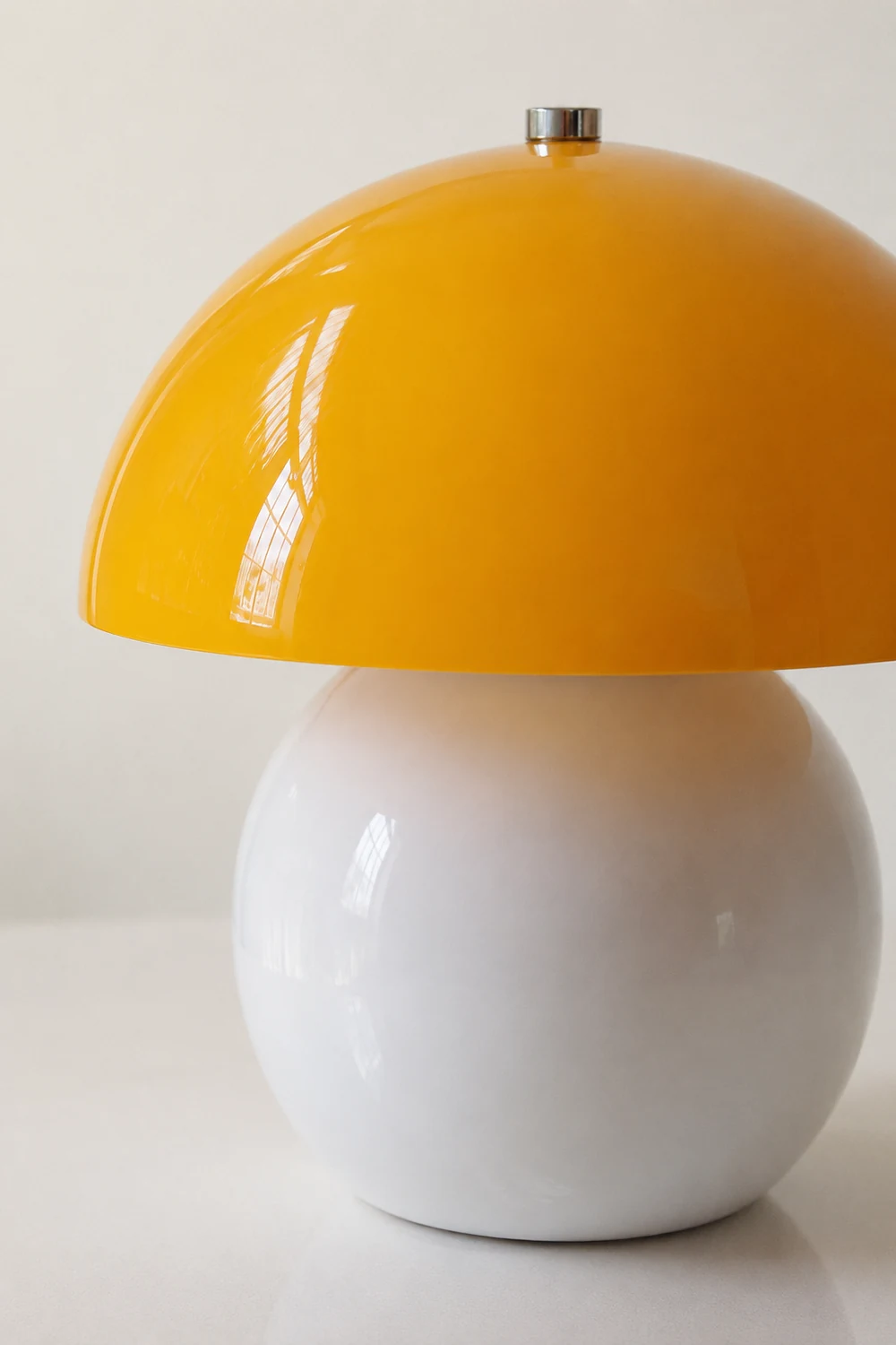 Mushroom Ceramic Built-in Battery Table Lamp - Lumpaz