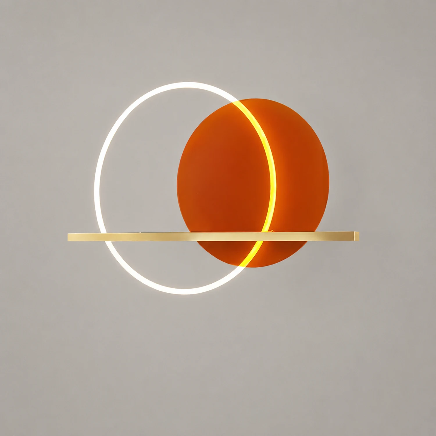 Round Cut Wall Lamp - Lumpaz