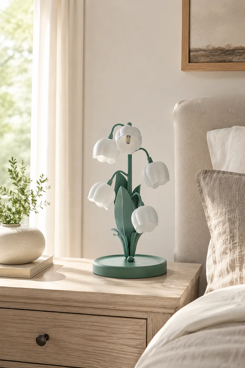 Bell Orchid Table Lamp - Lumpaz