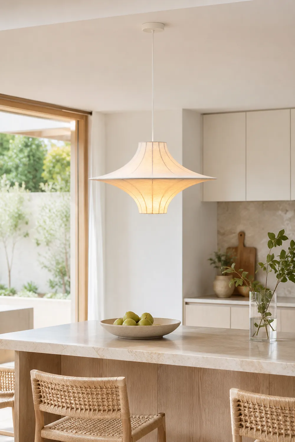 Lokki Silk Pendant Lamp - Lumpaz