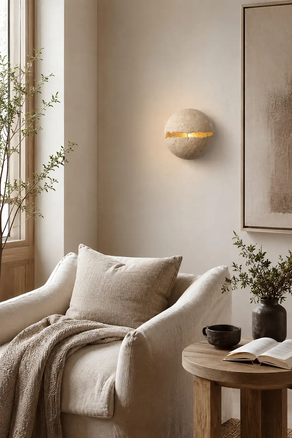 Round Crack Wall Lamp - Lumpaz