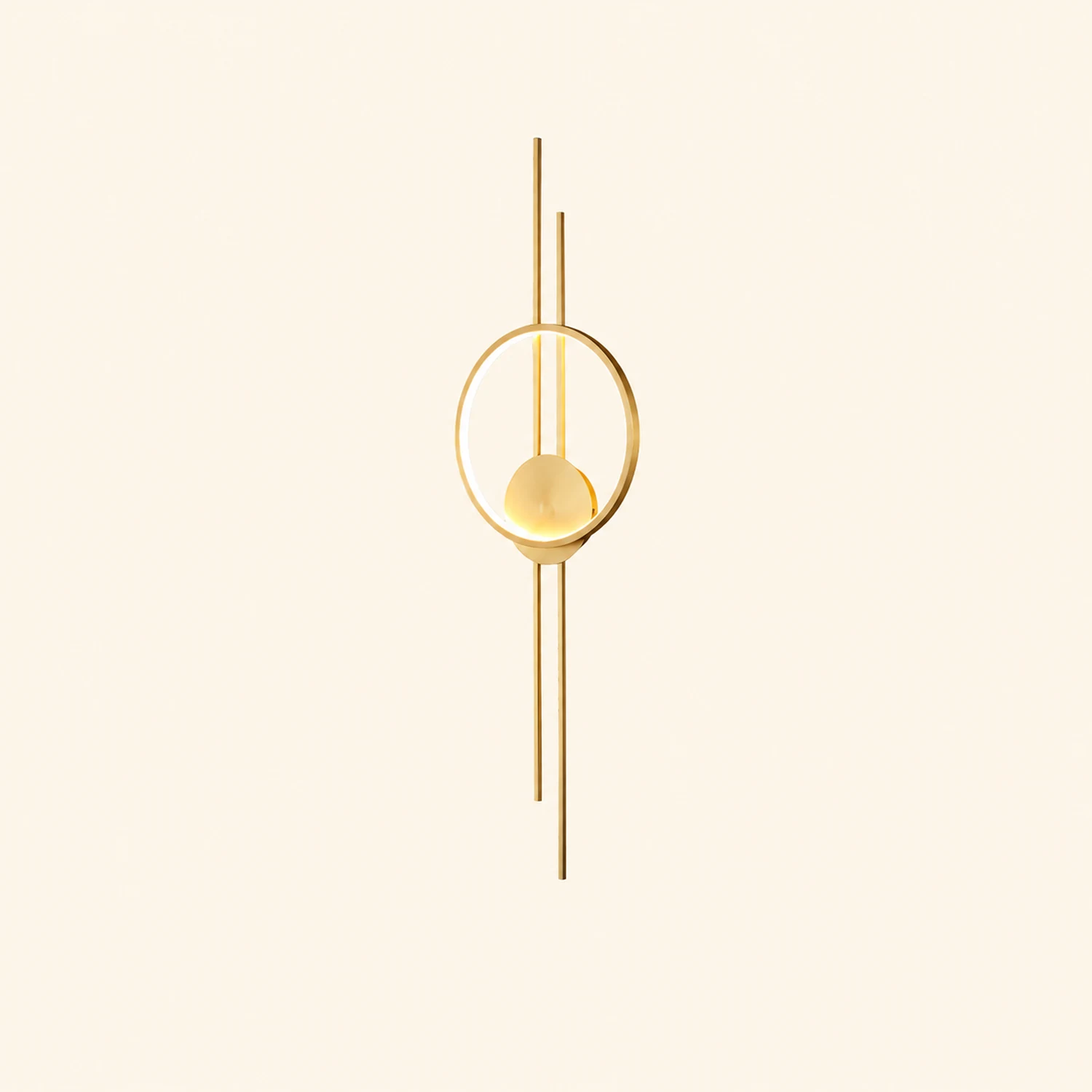 Circle And Line Wall Lamp - Lumpaz