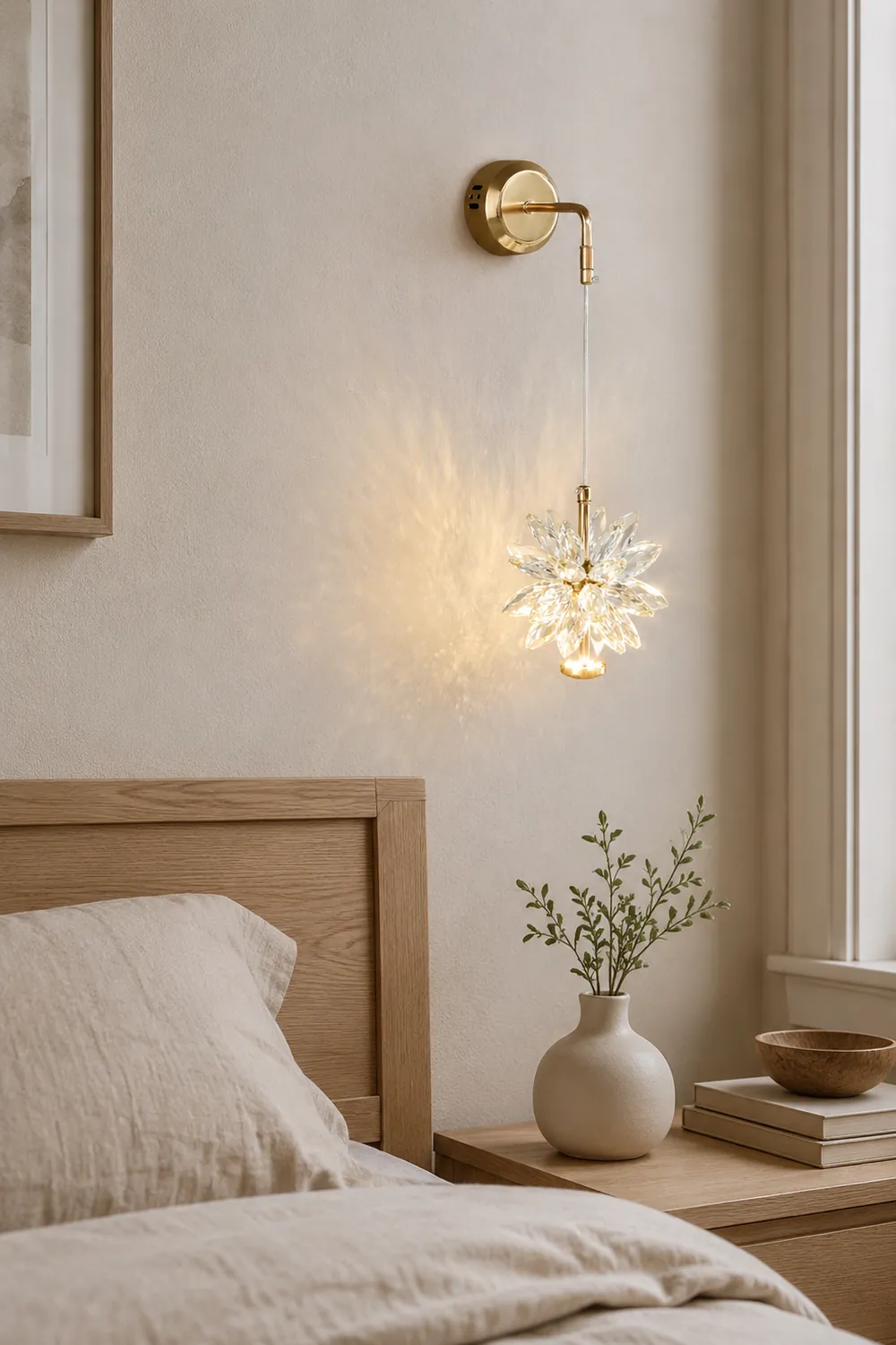 Glam Flower Wall Lamp - Lumpaz
