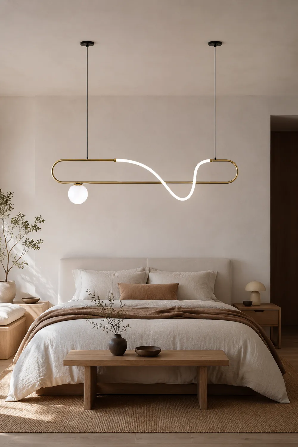 Kulgony Linear Chandelier - Lumpaz