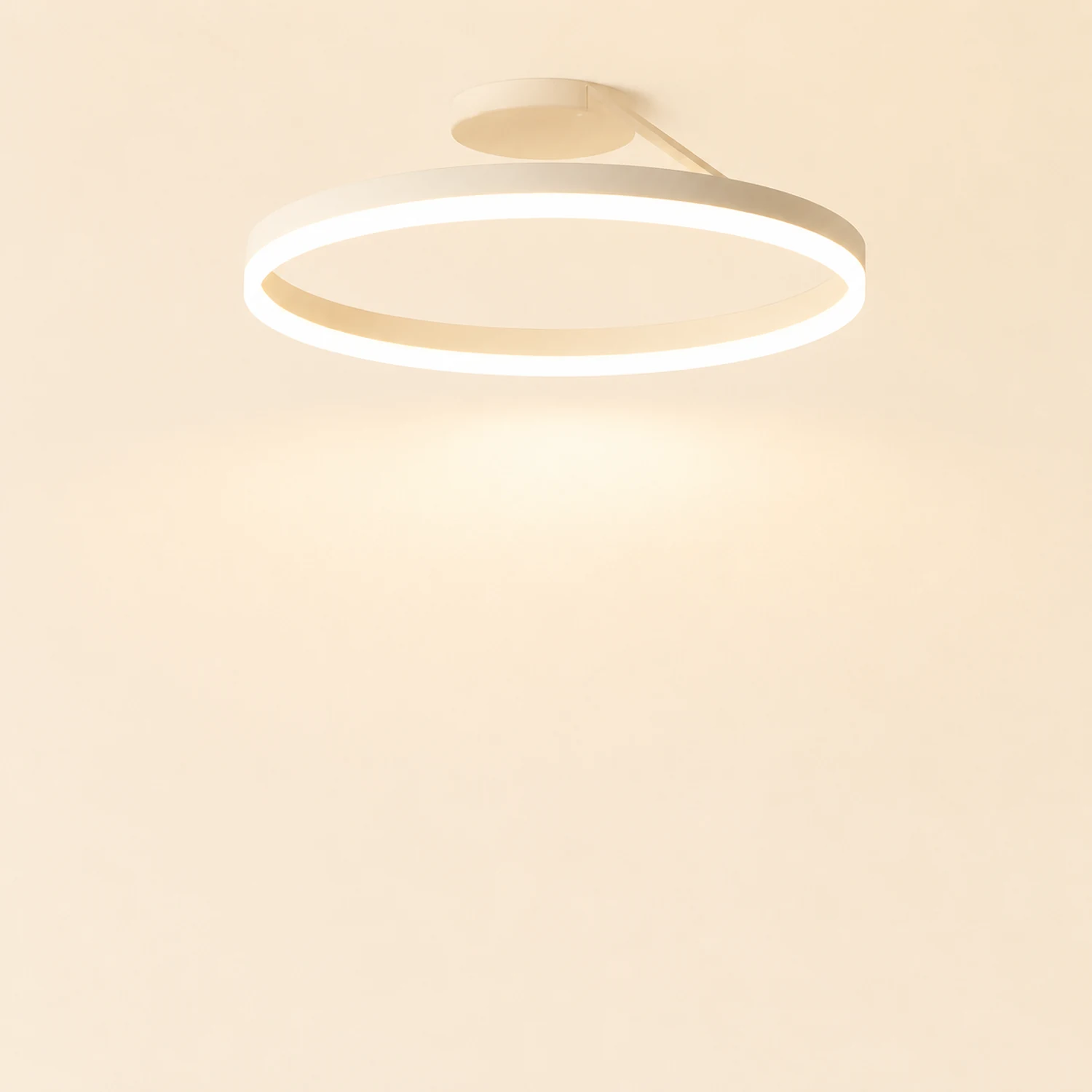 Nordic LED Geometry Circle Ceiling Light - Lumpaz