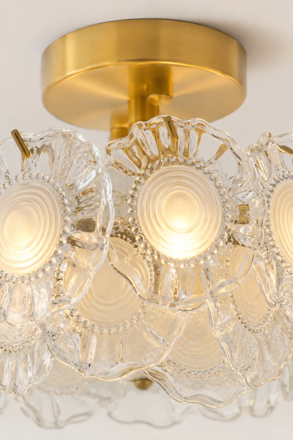 Pobllem Glass Ceiling Lamp - Lumpaz