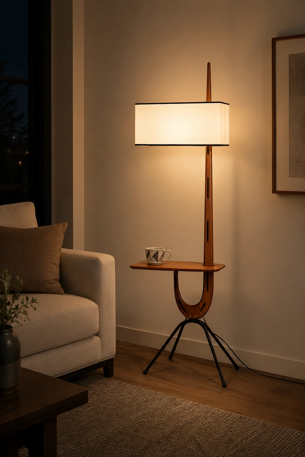 Rispal Giraffe Floor Lamp - Lumpaz