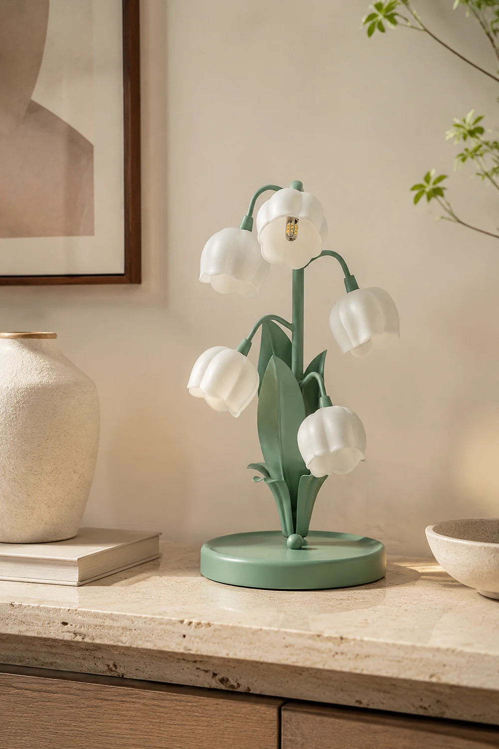 Bell Orchid Table Lamp - Lumpaz