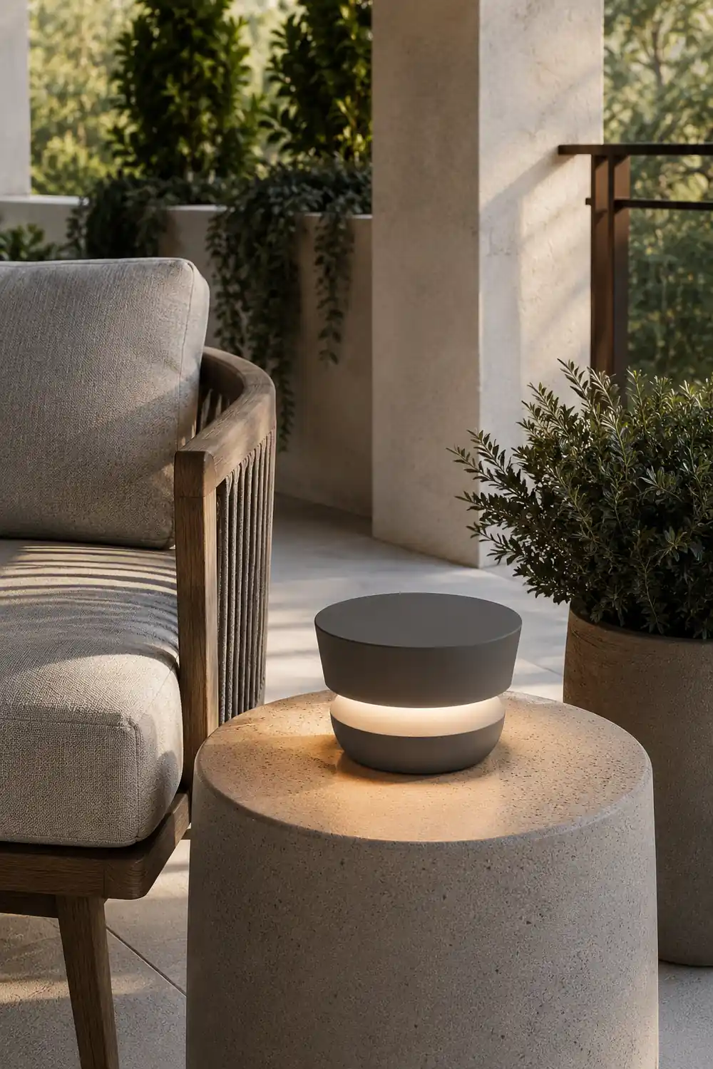 Dots Outdoor Table Lamp - Lumpaz
