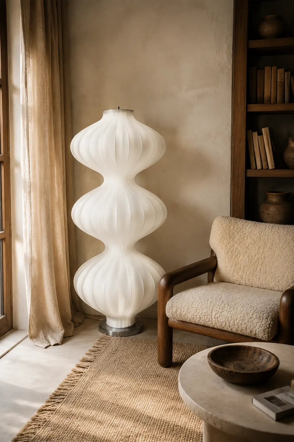 Mudusa Silk Floor Lamp - Lumpaz