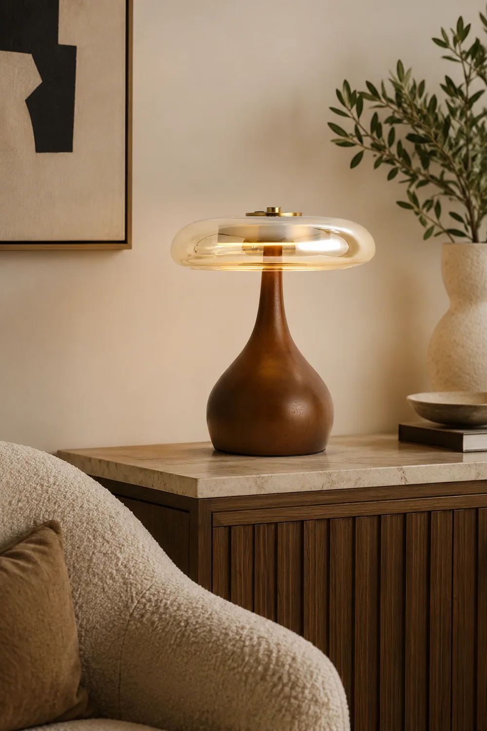 Andi Glass Table Lamp - Lumpaz
