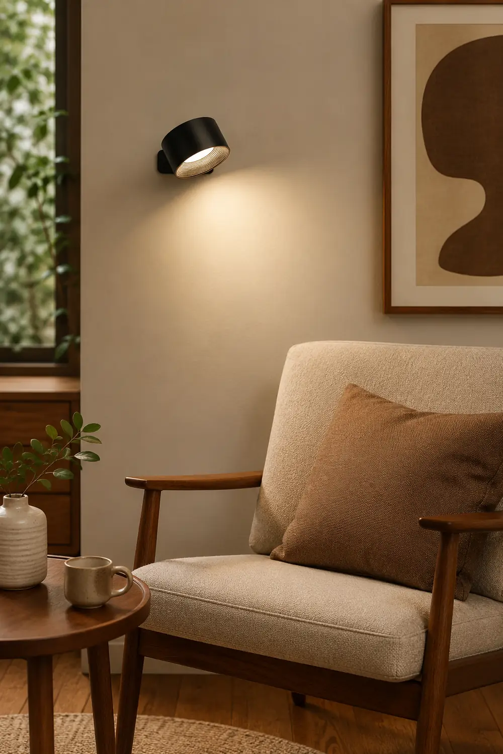 Modern LED Rotation Mini Wall Light - Lumpaz