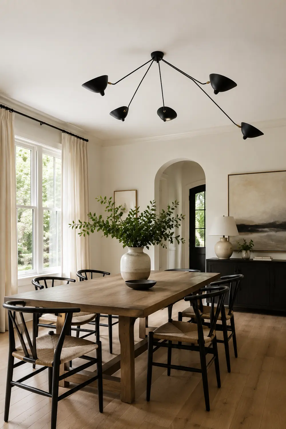 Serge Mouille Ceiling Lamp B - Lumpaz