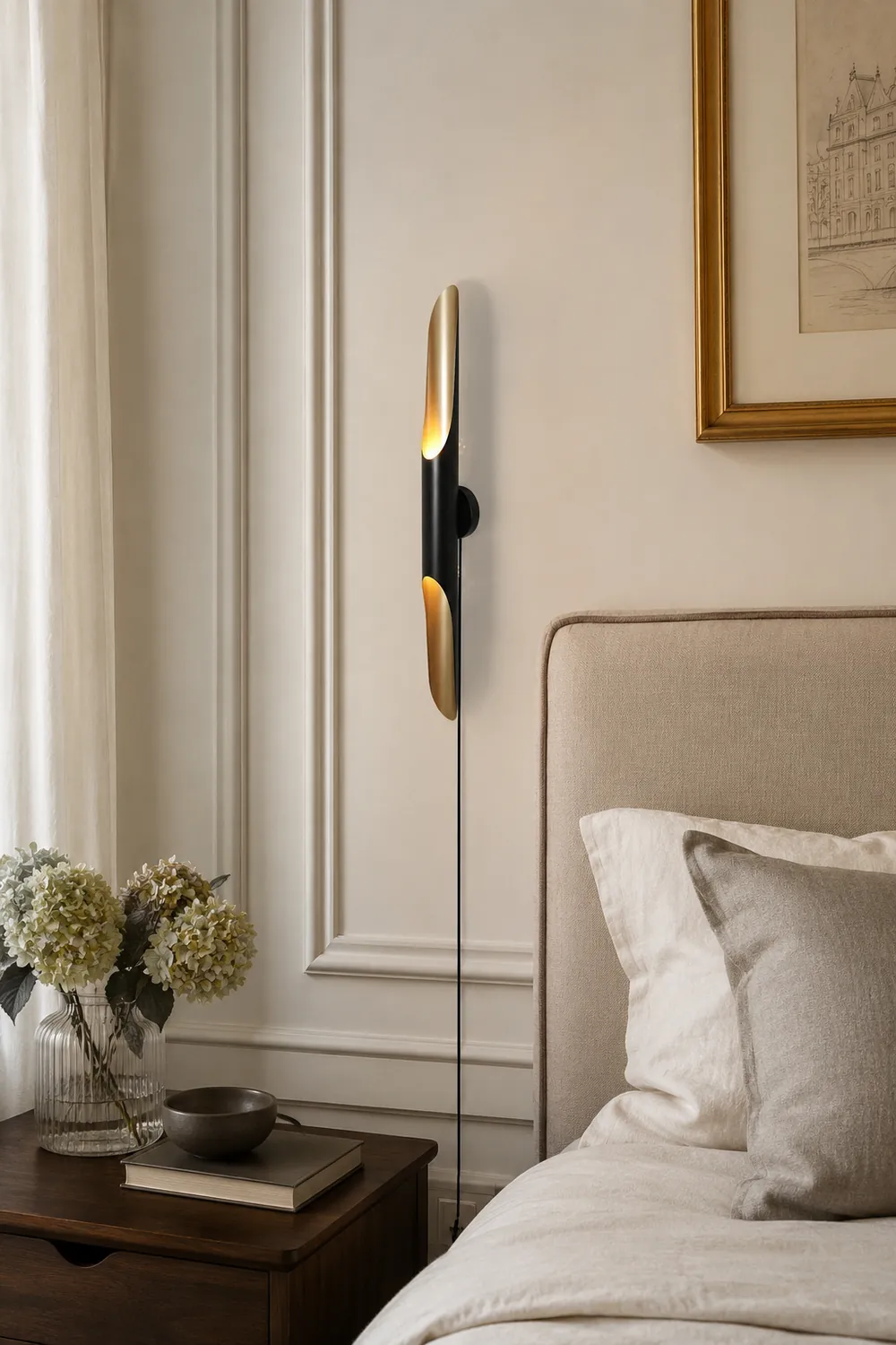 Coltrane Plug In Wall Lamp - Lumpaz