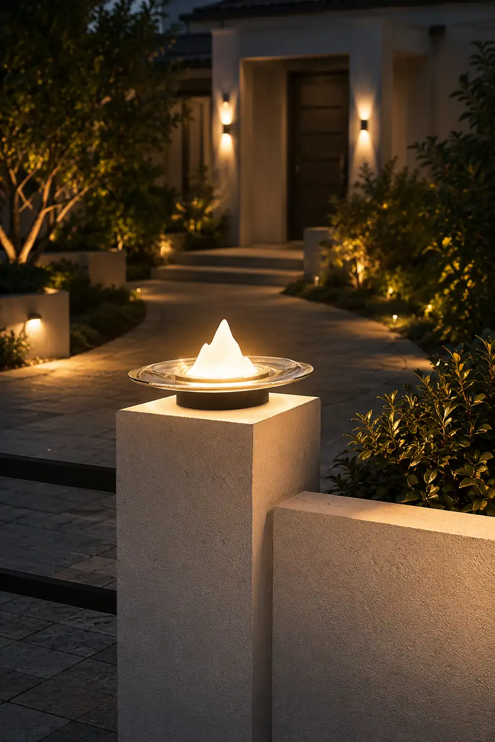 Iceberg Outdoor Post Light - Lumpaz