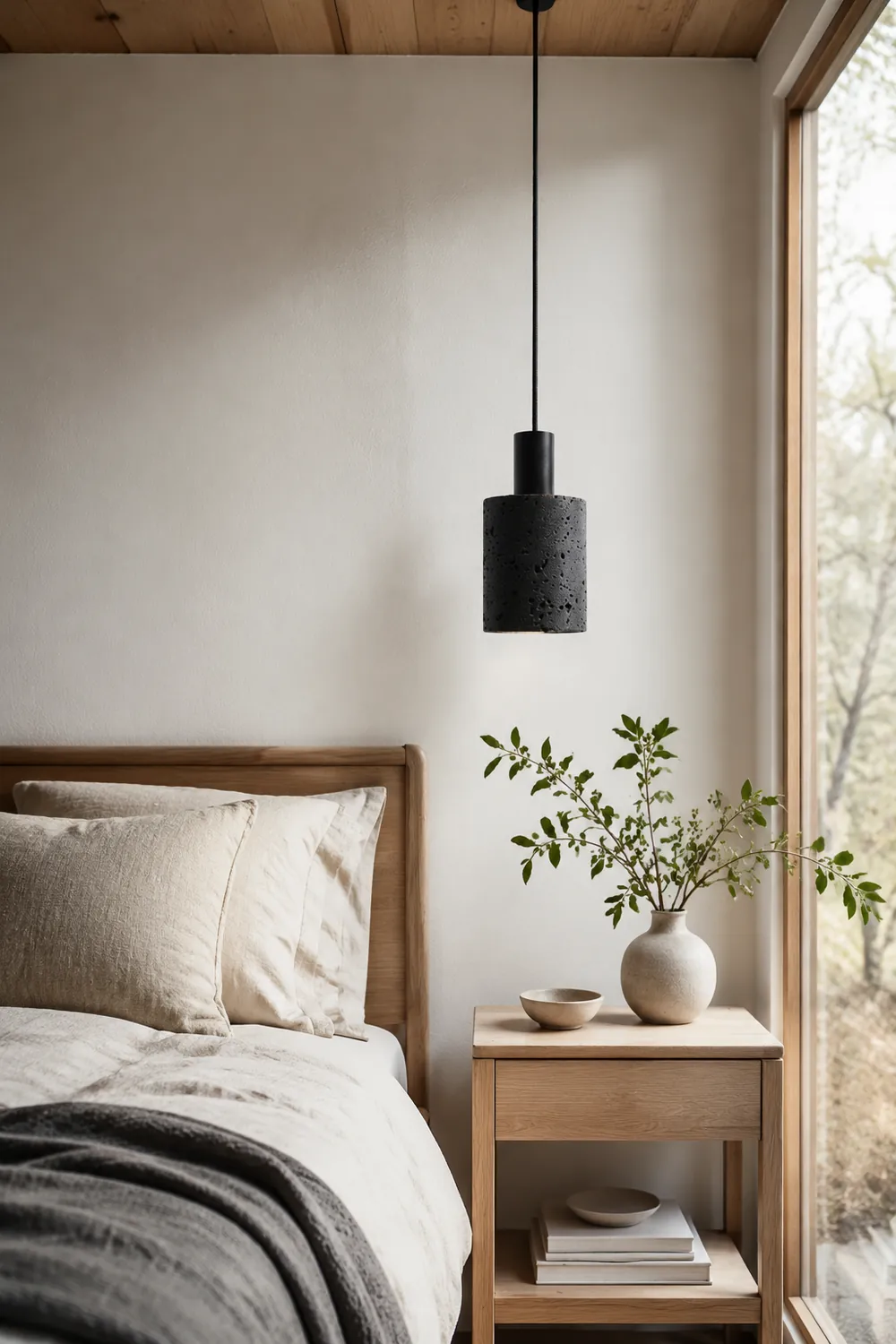 N Stone Pendant Lamp - Lumpaz