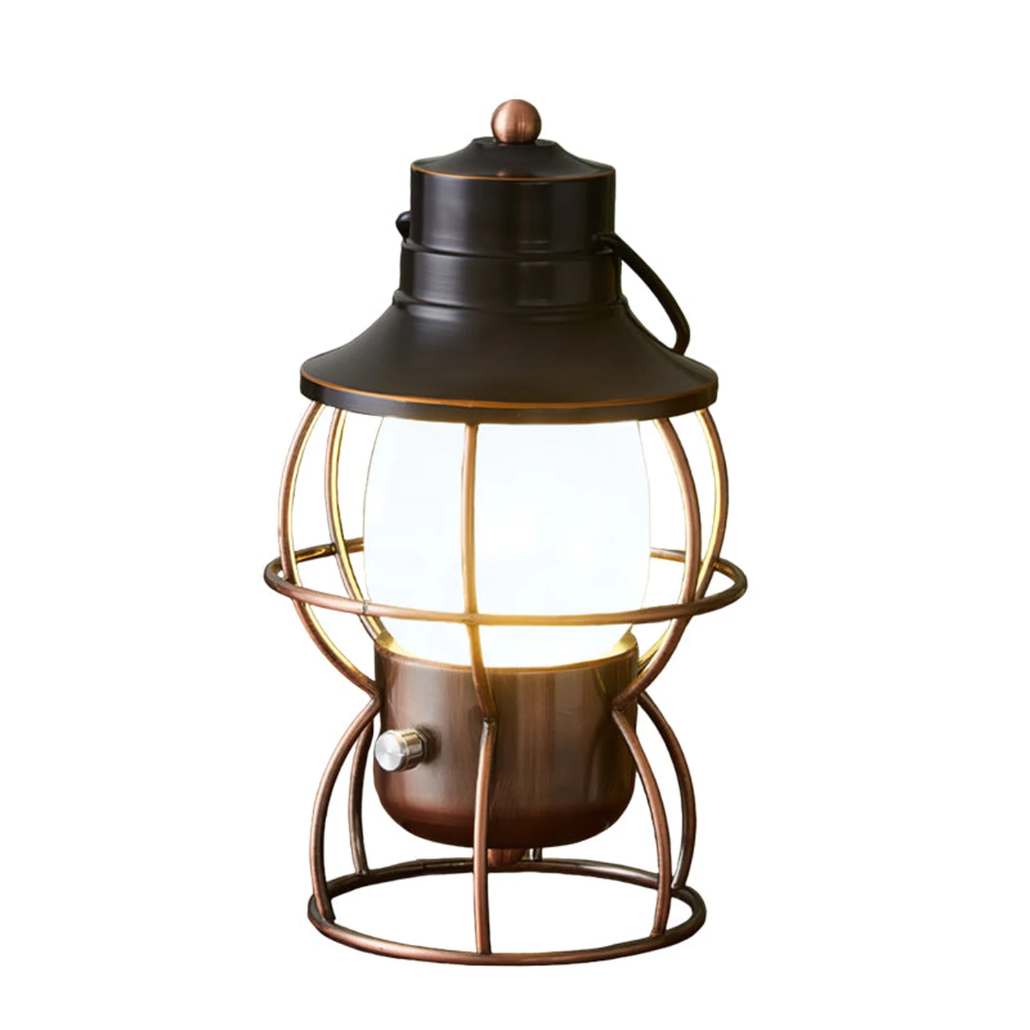 Railroad Lantern Table Lamp - Lumpaz