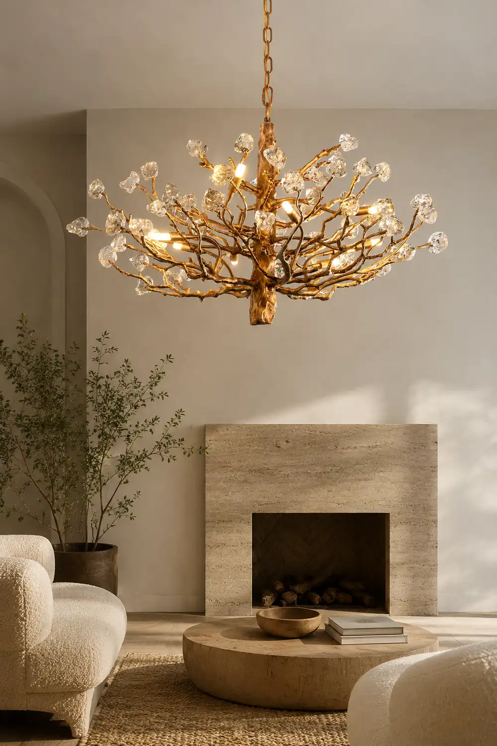 Gemstone Branch Chandelier - Lumpaz