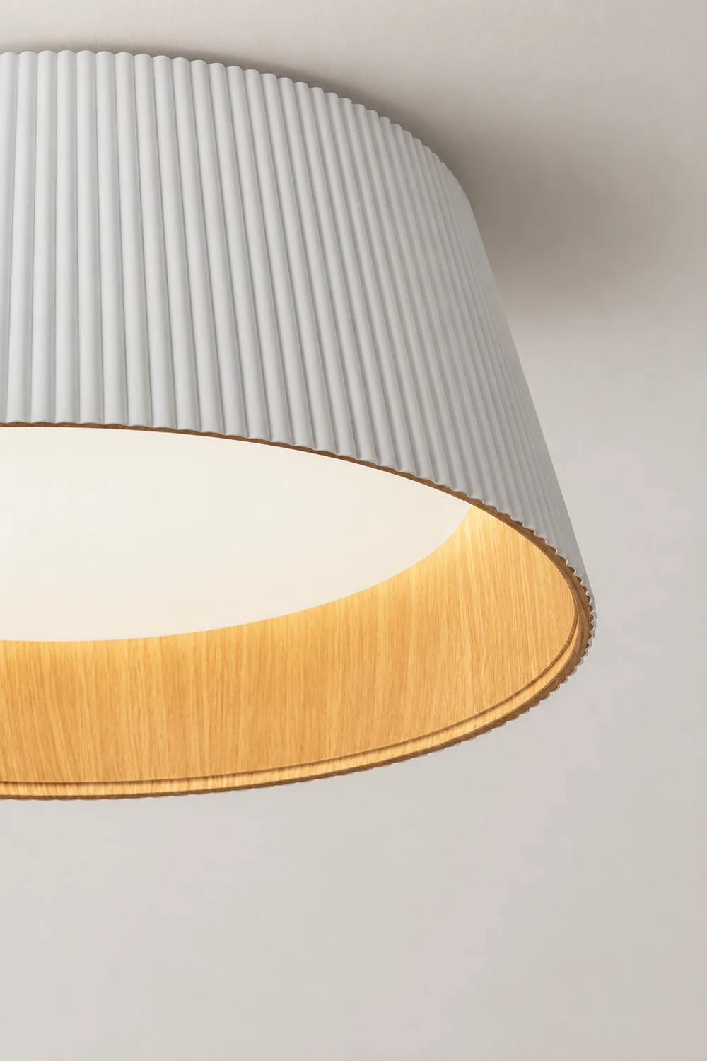 Nordic Resin Conical Ceiling Light - Lumpaz