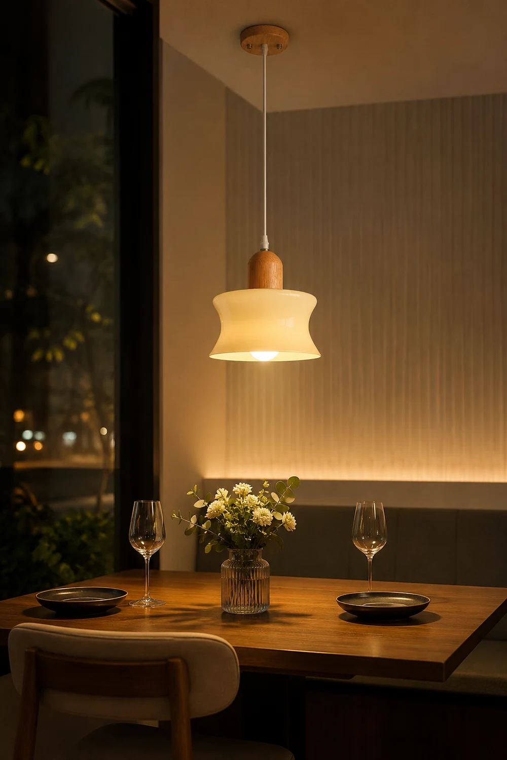 Mellow Glass Pendant Lamp - Lumpaz