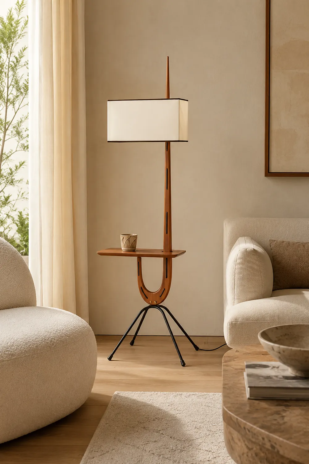 Rispal Giraffe Floor Lamp - Lumpaz