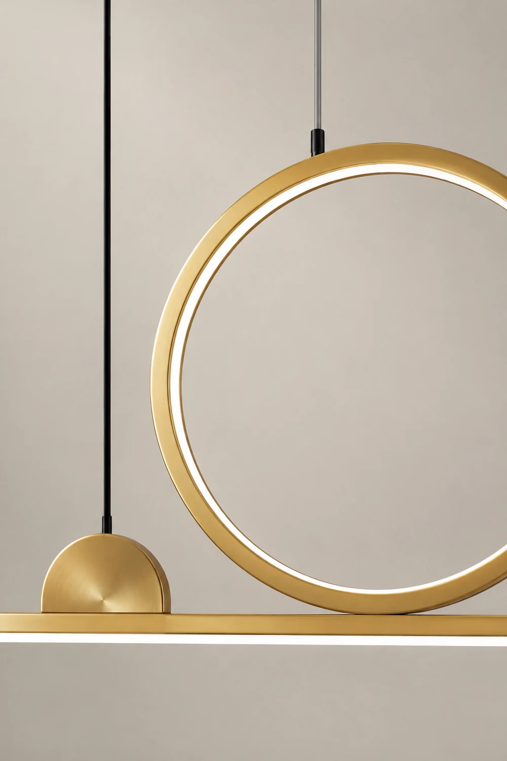 Circle Linear Pendant Lamp - Lumpaz