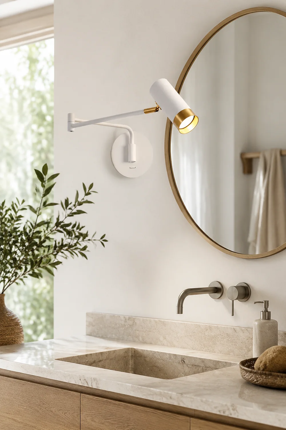 Fumi Swing Wall Lamp - Lumpaz