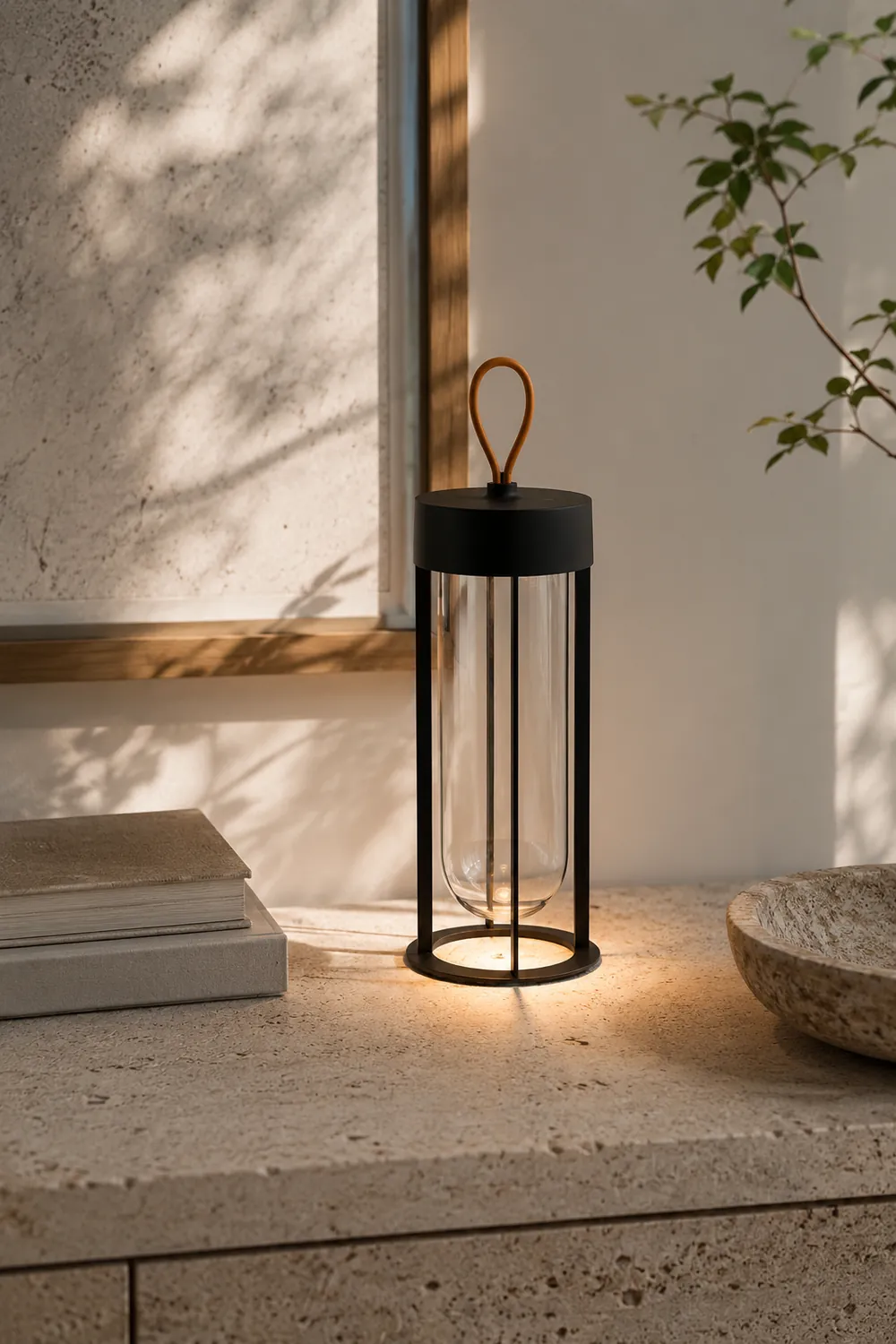 Vitro Built-in Battery Table Lamp - Lumpaz