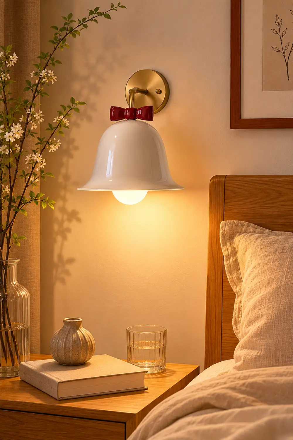 Bow Bell Wall Lamp - Lumpaz