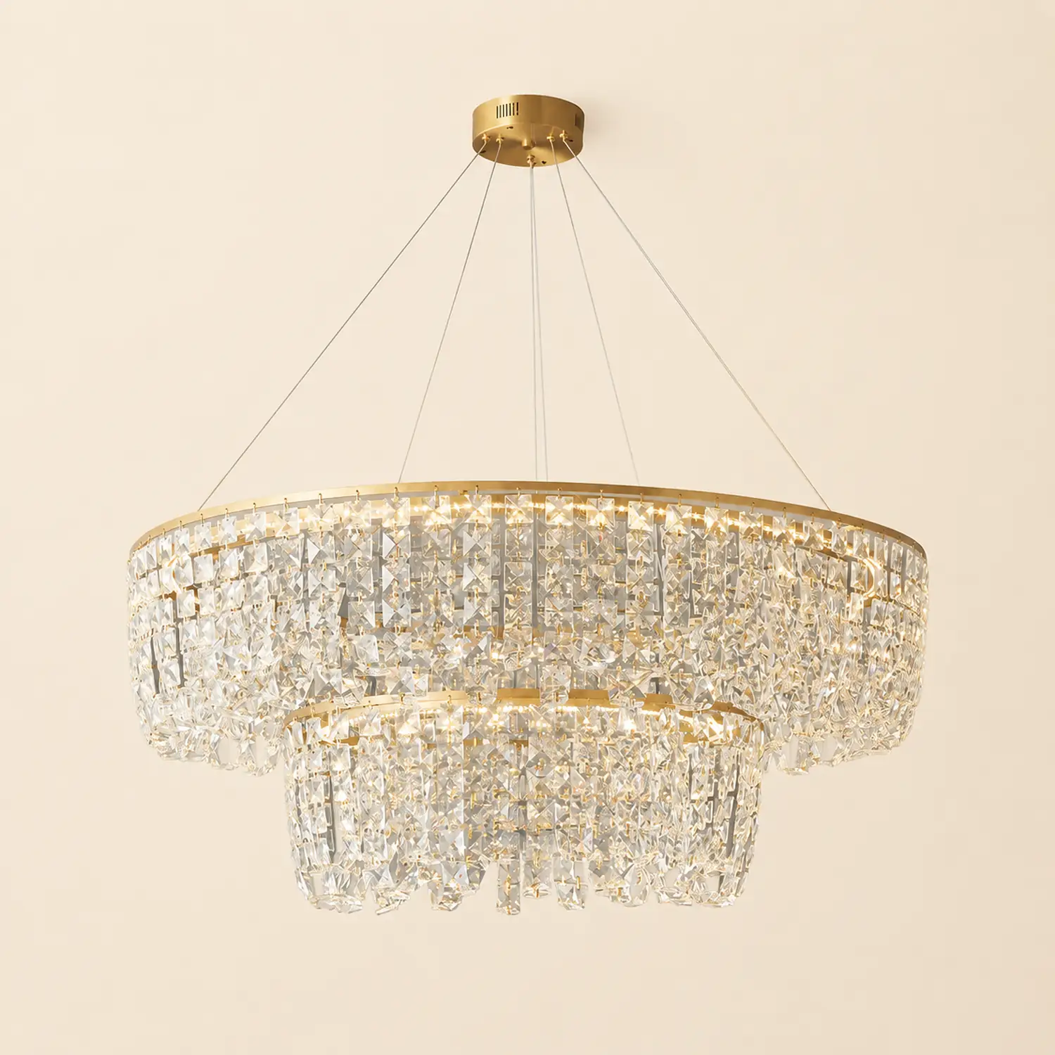 Emory Brass Chandelier - Lumpaz