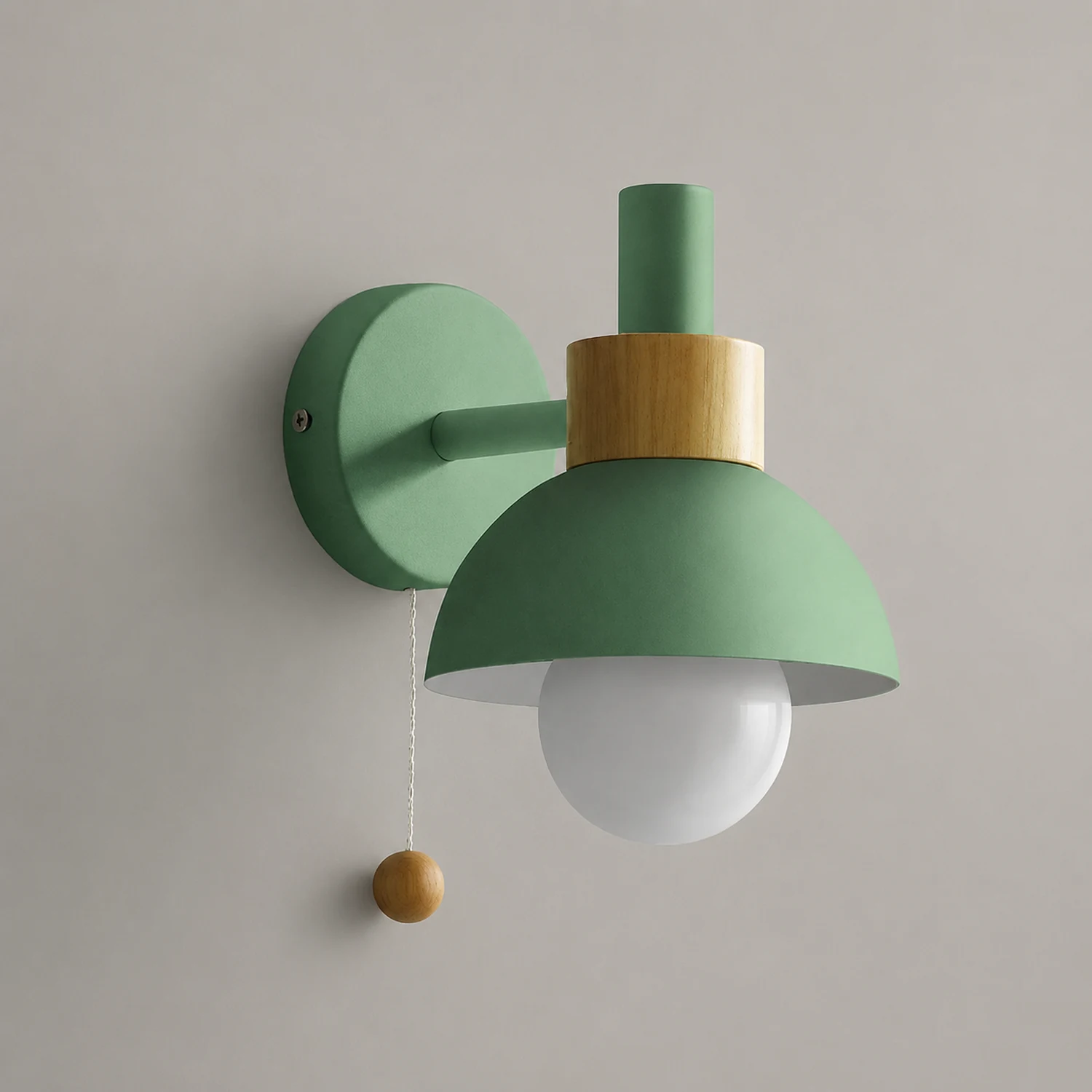 Minimalist Colorful Single Head Wall Sconce - Lumpaz