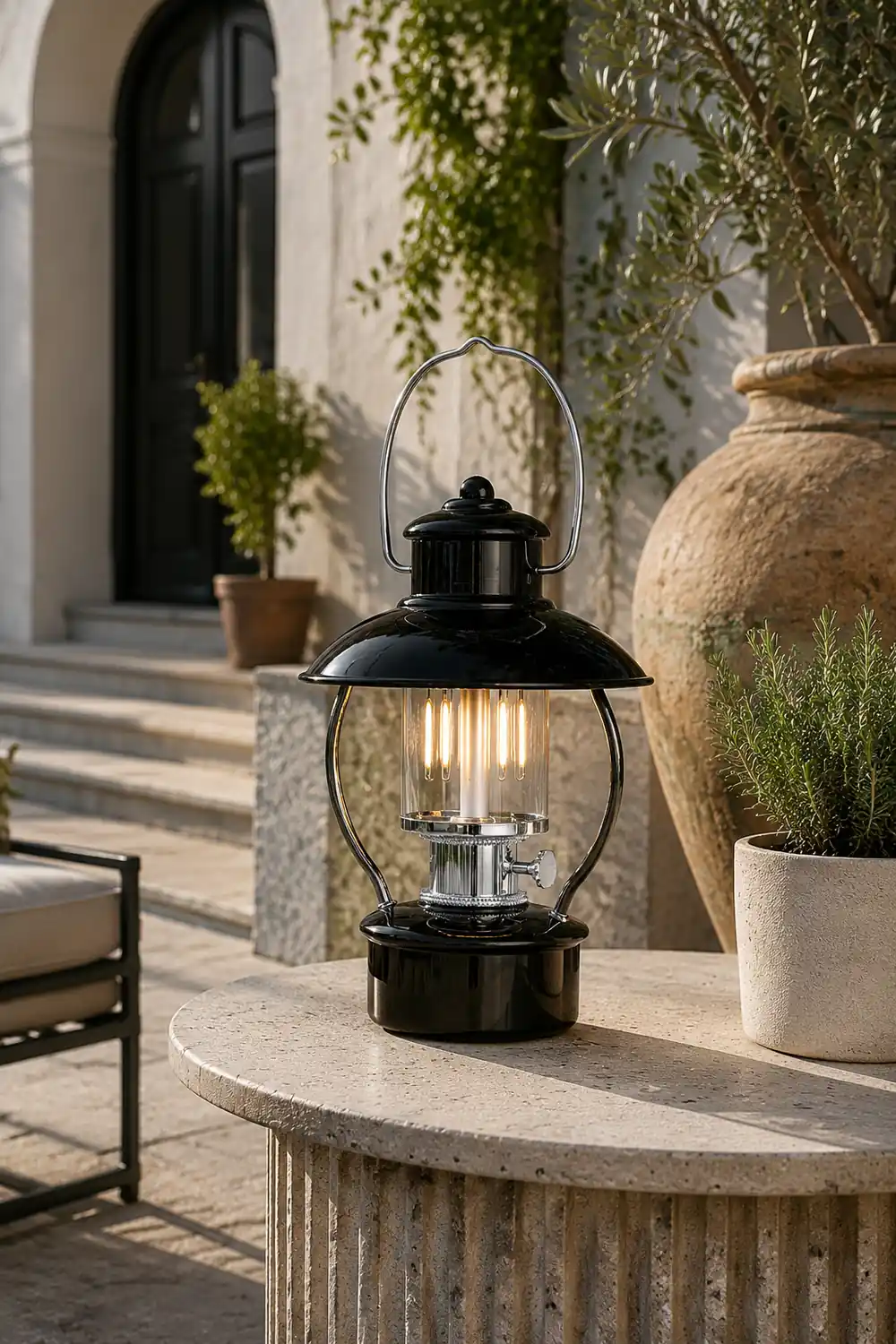 N80 Lantern Outdoor Table Lamp - Lumpaz
