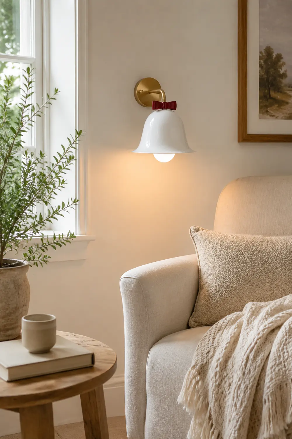 Bow Bell Wall Lamp - Lumpaz